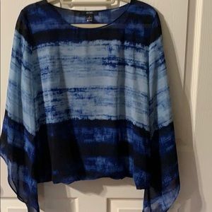 Alfani angel sleeve blouse